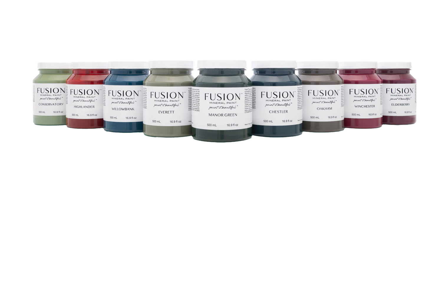 Fusion Everett Paint Pint Fusion Mineral Paint Olive Army Green No Wax  Furniture and Cabinet Paint Quick Shipping 
