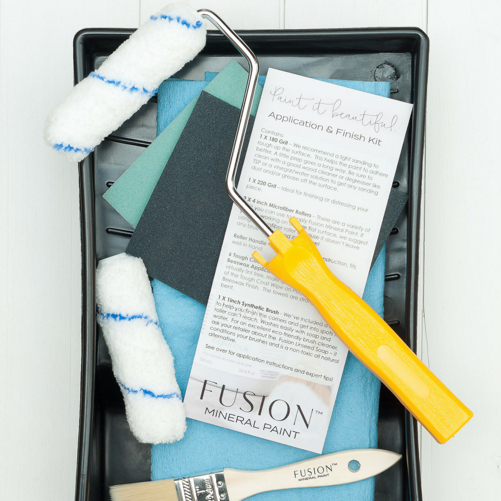 Contents of the Fusion Roller Kit.  | fusionmineralpaint.com