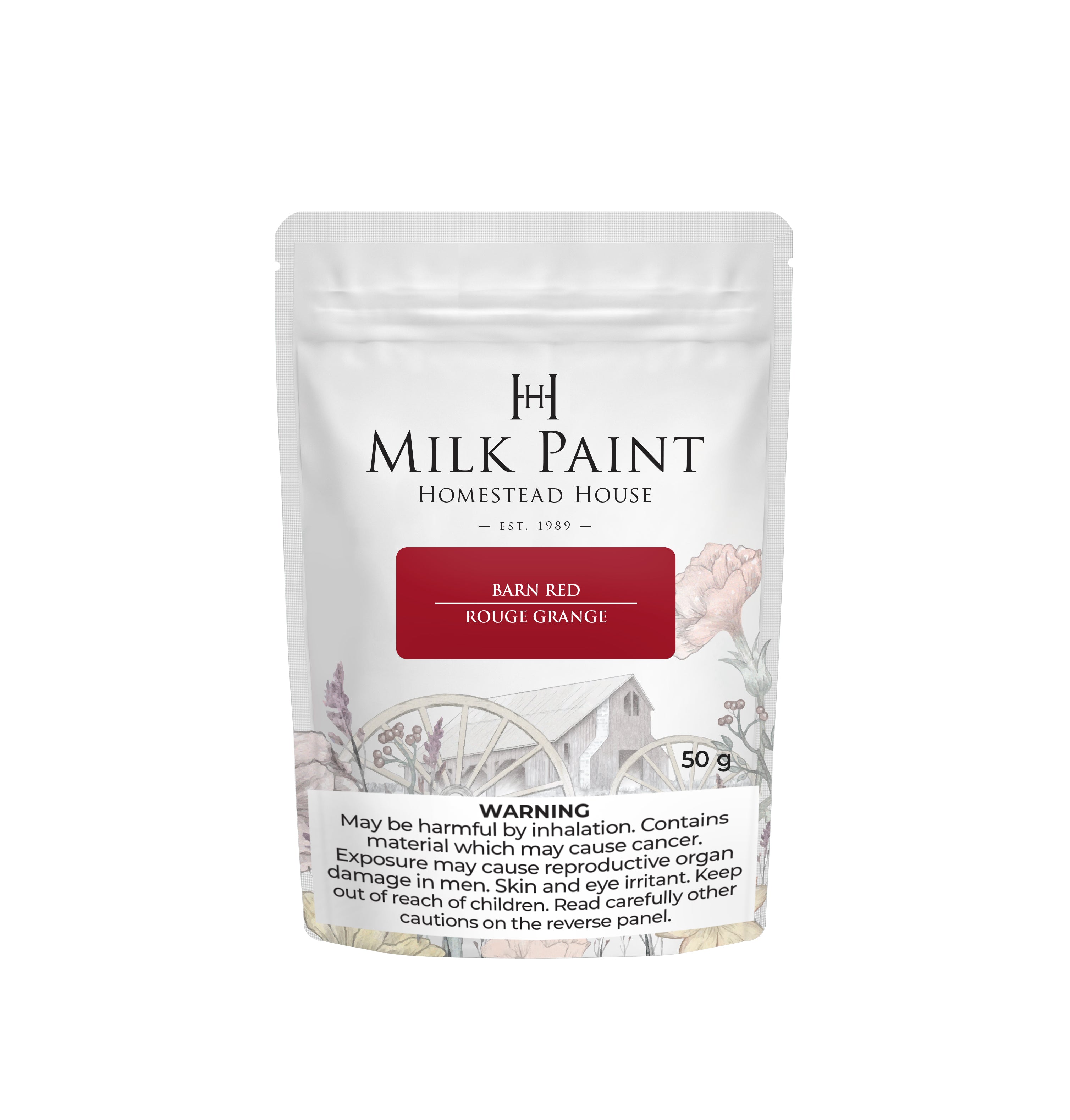 Barn Red Chalk Mineral Paint (8 oz)