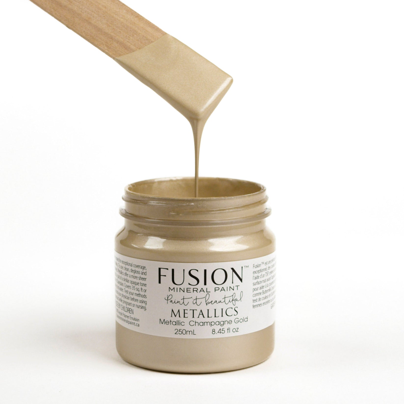Champagne Gold Metallic Paint Fusion Mineral Paint