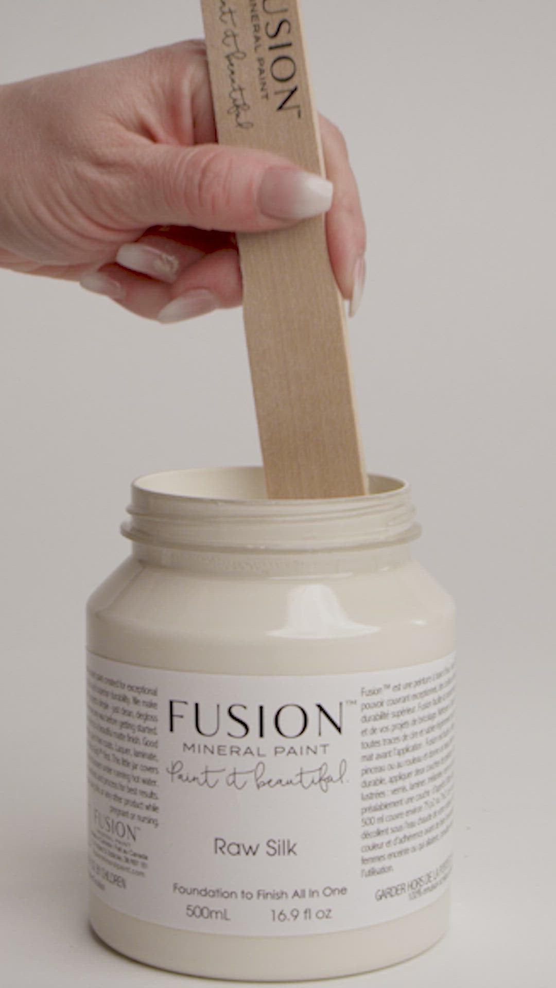 Fusion Mineral Paint Raw Silk - Honeycomb Creative & Co.