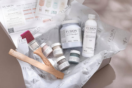Fusion™ Mineral Paint branded gift boxes