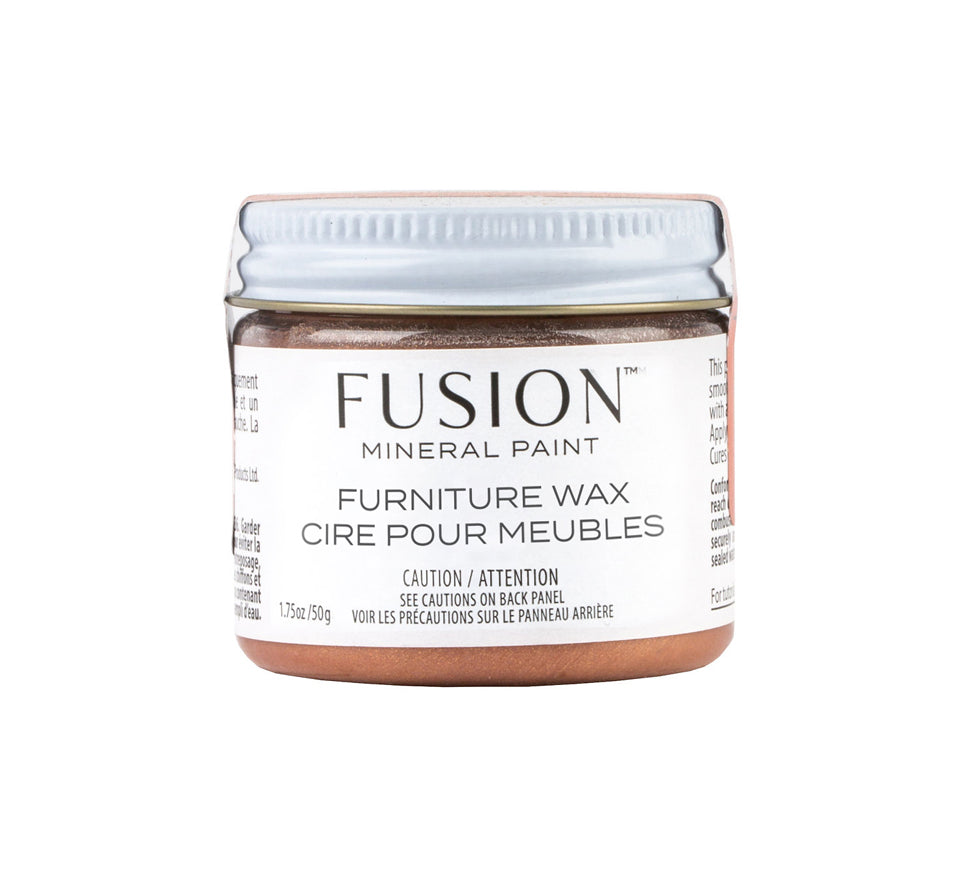 Fusion Mineral Paint Furniture Wax 8 Colors Made in Canada 